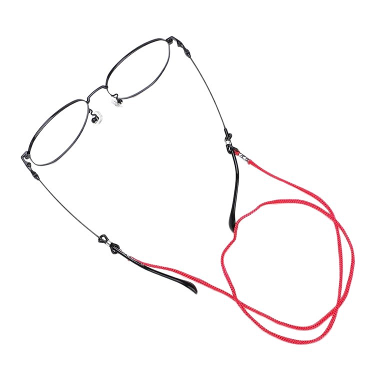 Nylon glasses rope European and American non-slip sports glasses lanyard halter fixed play ball anti-drop color glasses rope