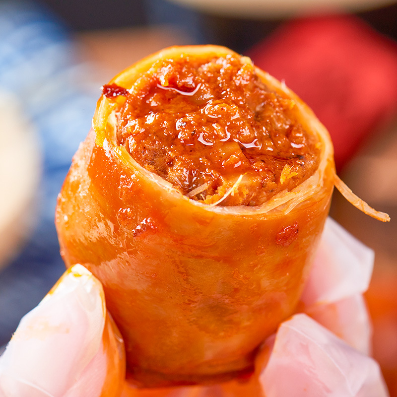 Spicy Squid Hook-Caught Deep-Sea Squid-Colored Fish Snacks Ready-To-Eat Squid Snacks with Seeds