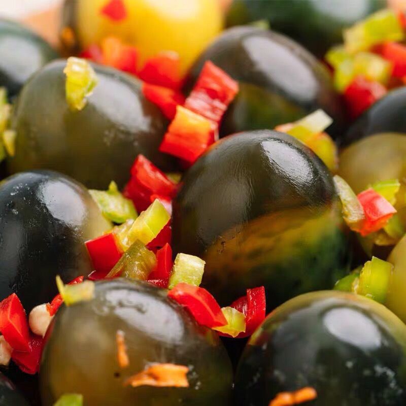 Quail Lean Eggs Lead-free Craft Songhua Eggs Quail Small Lean Eggs Box Pack 60 Candy Heart Quail Eggs Broken Bag Compensation