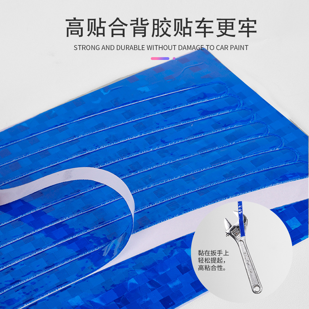 Mountain bike steel ring reflective stickers rim stickers riding equipment accessories