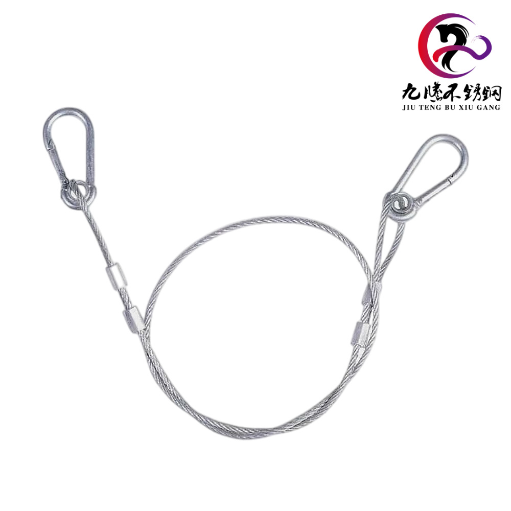 Foshan Manufacturer Wholesale 7X7 Multi-Strand Plant Light Hanging Rope 2mm Soft Clothesline Steel Wire Rope 304 Stainless Steel
