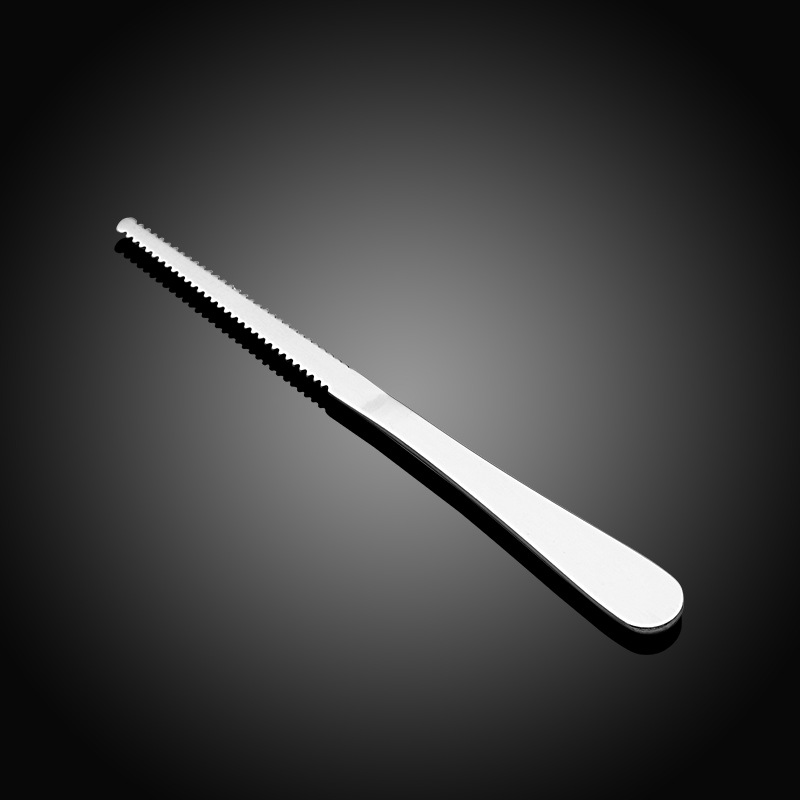 Stainless steel grapefruit knife orange peeler puree spoon grapefruit meat picker pulp digging knife peeling orange artifact 1010