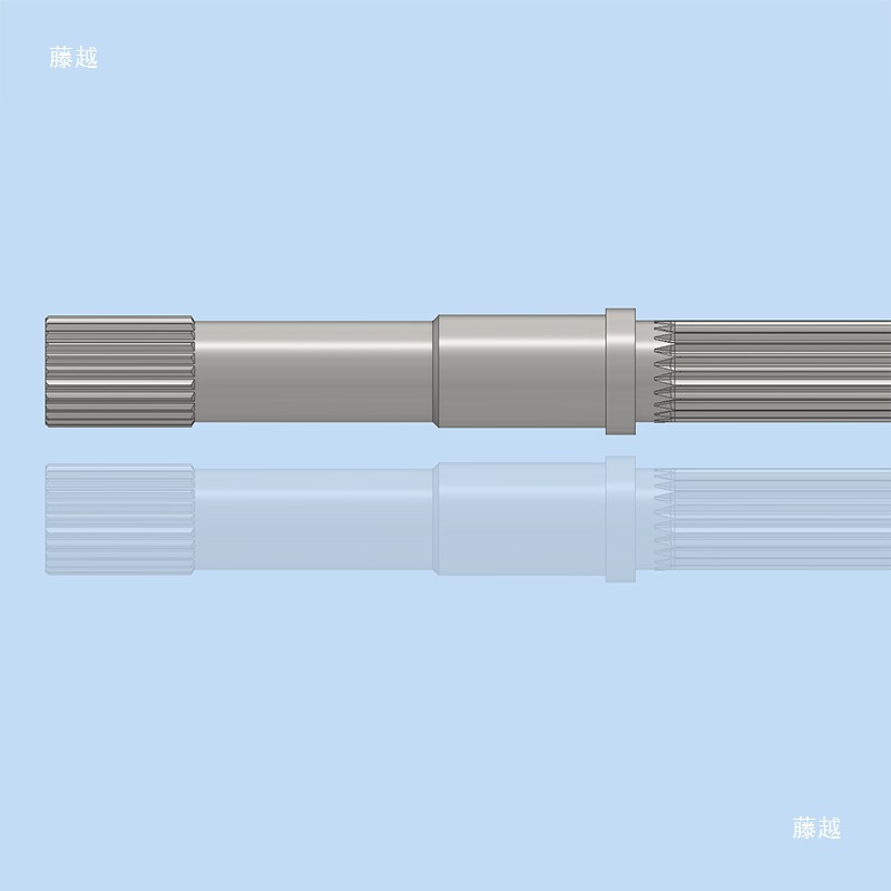 Double Screw Granulator 40Cr Mandrel Shaft Core Screw Shaft 65.75.95 Machine Forged Spline Shaft