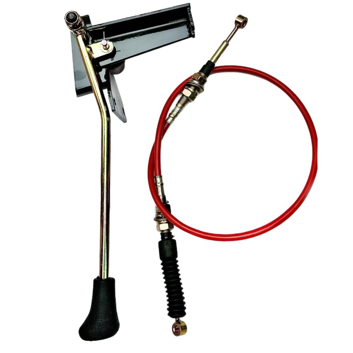 Three-wheeled motorcycle rear axle joystick fast and slow gear direct push hard wire joystick shift lever direct push hard wire afterburner operation