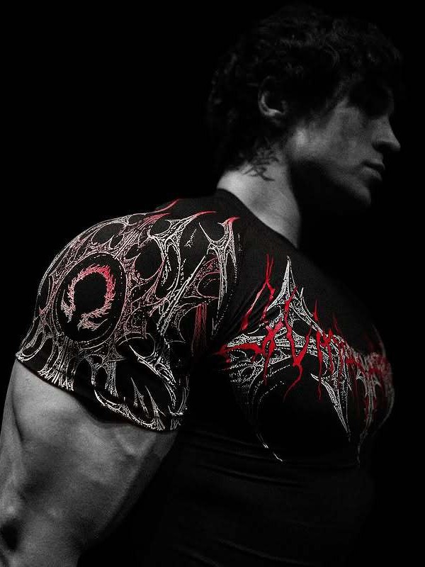 Breathedivinity2025 New Venom Fitness Short-Sleeved Sports Elastic Quick-Drying Tights for Men and Women