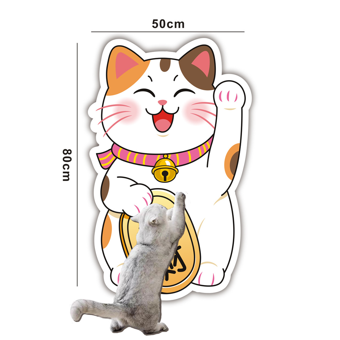 Special-Shaped Cat Scratching Board, Cat Climbing Mat, Wear-Resistant, Non-Shedding Sofa Protector, Self-Adhesive Cat Scratching Pad for Cats