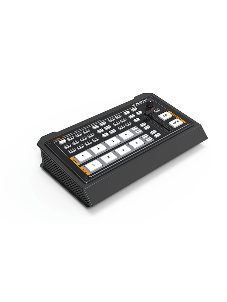 Maxtor Avmatrix Black Bee No. 2 Hvs0402U Four-Channel HDMI Video Live Broadcast Director Switcher
