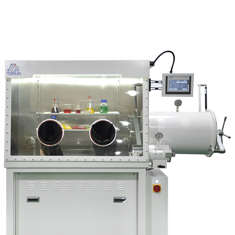 Purification system glove box water oxygen less than 0.1PPM automatic laboratory anhydrous anaerobic vacuum glove box