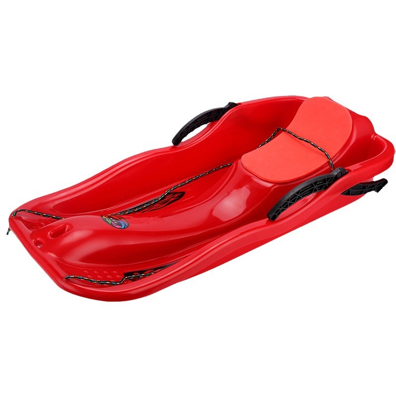 Hualibao Enlarged and Thickeneded Plastic Sled for Adults and Kidsren, Ski Ring, Sand Board, Grass Board, Grass Mat