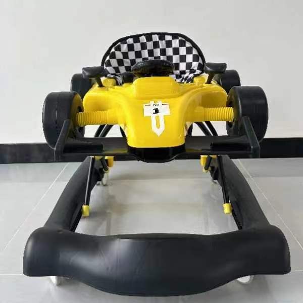 Детская ходунка для мальчиков и девочек, противо-0-образных ног, многофункциональная, можно сидеть и толкать, двойного использования, противопадение