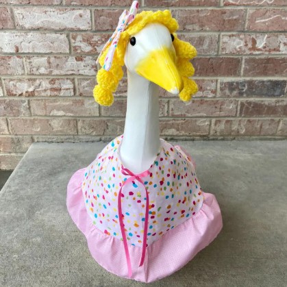 Cross-Border 23inch Porch Goose Custom-Made Goose Costume, Contact Customer Service for Bulk Orders Based on Provided Images