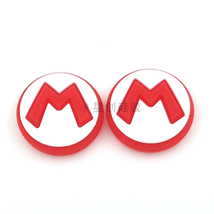 Applicable to Nintendo switch/lite elf ball rocker cap OLED Mario rocker silicone protective cover