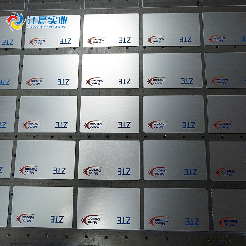 Metal Aluminum Plate Uv Printing Processing Signage Stainless Steel Nameplate High Gloss Printing Uv Printing Equipment Signage Manufacturer