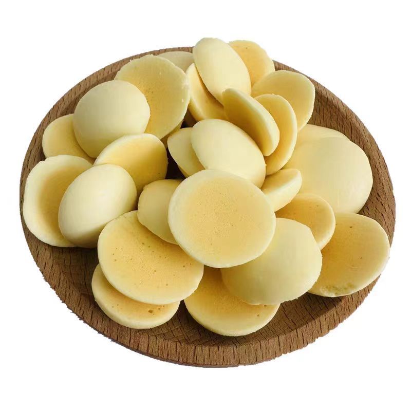 Fresh Milk Crisp Fresh Roasted Milk Skin Loose Cheese Loose Transparent Film Clutch Bag 1 Jin About 25 Pack Inner Mongolia Cheese Products