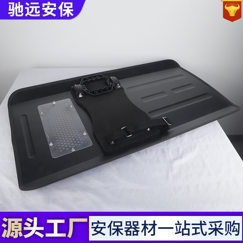 Metal Handheld Shield Riot Shield Aluminum Alloy Explosion-Proof Shield Security Equipment Security Supplies Security Protective Shield