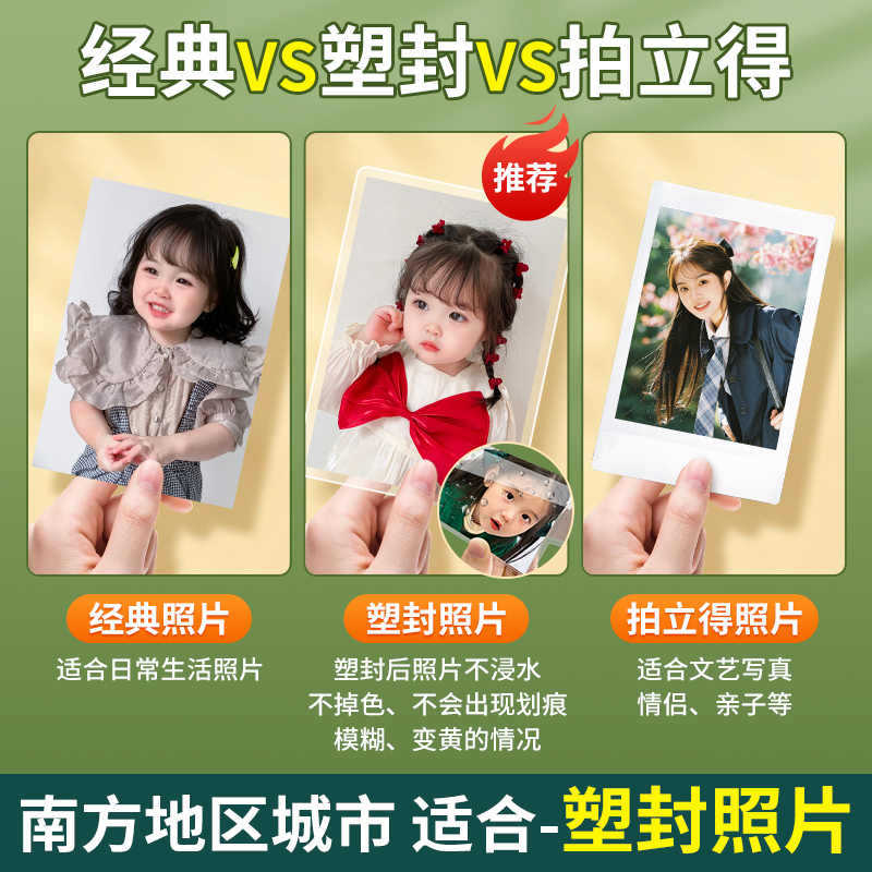 Develop Photos, Print, Develop, Laminate, Polaroid, Develop, Make DIY Photo Albums from Phone Photos, High-Definition