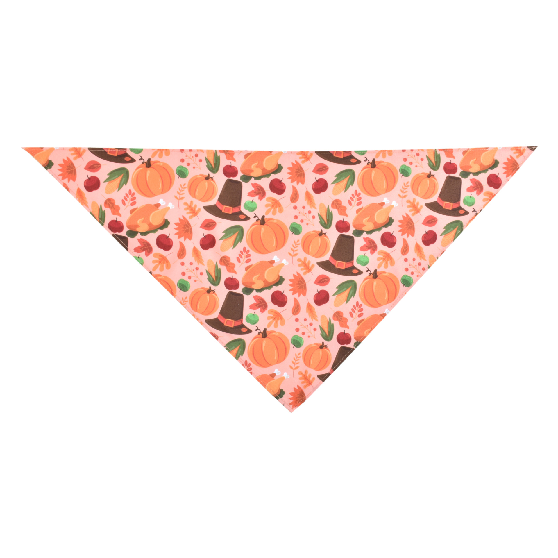Cross-Border Thanksgiving Pet Triangle Scarf Cat and Dog Saliva Scarf Bib Wholesale