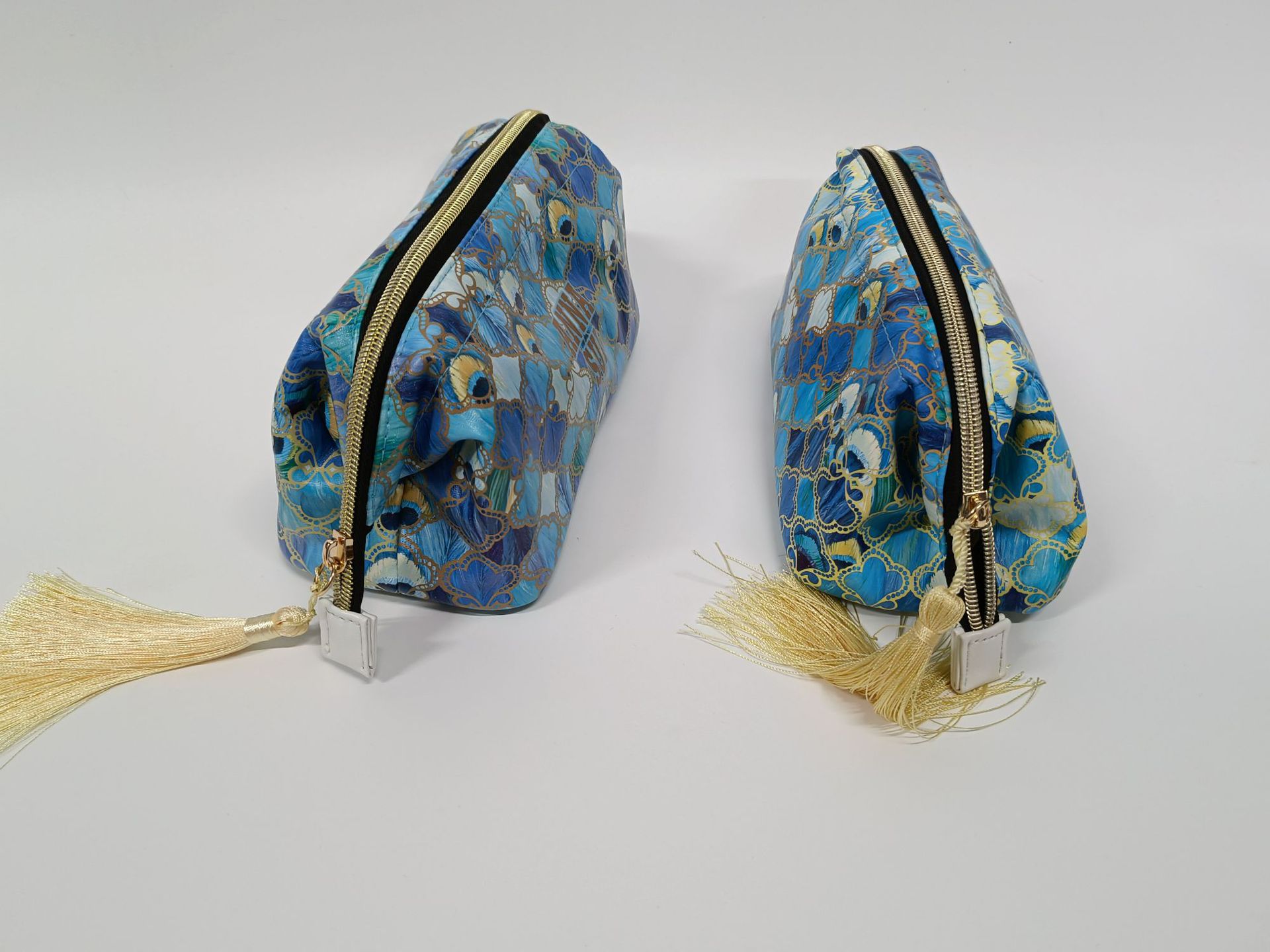 Cosmetic Bag Pu Travel Cosmetics Bag Mesh Toiletry Cosmetic Bag Women's Hand Travel Cosmetics Bag Factory Customization