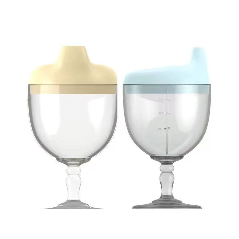 Manufacturer Wholesale Creative Duckbill Spout with Scale 180ml Sealed Silicone Leak-Proof Goblet