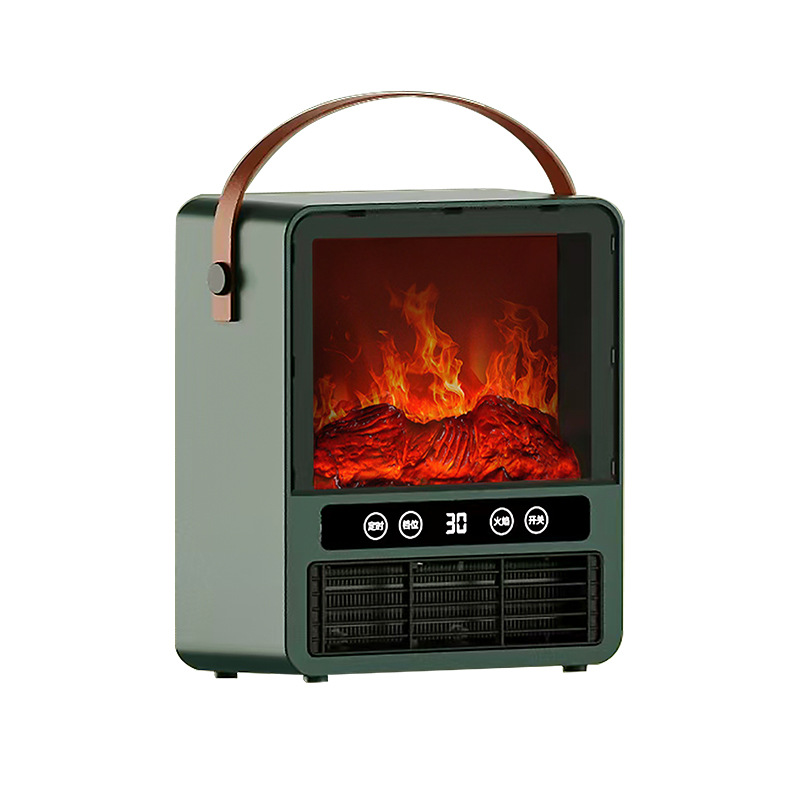 Electric Fireplace Heater Simulation Flame Mountain Desktop Heater Small Sun Bedroom Electric Heater Manufacturer Wholesale Group Purchase