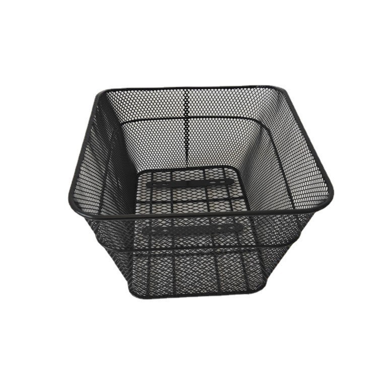 Factory wholesale bicycle basket rear shelf basket bicycle pet bag basket student basket