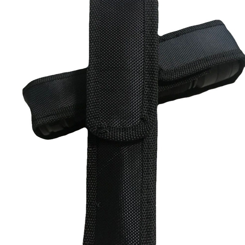 Strong light flashlight cloth cover 20cm waist buckle new cloth bag high-end exquisite composite material factory one-piece delivery