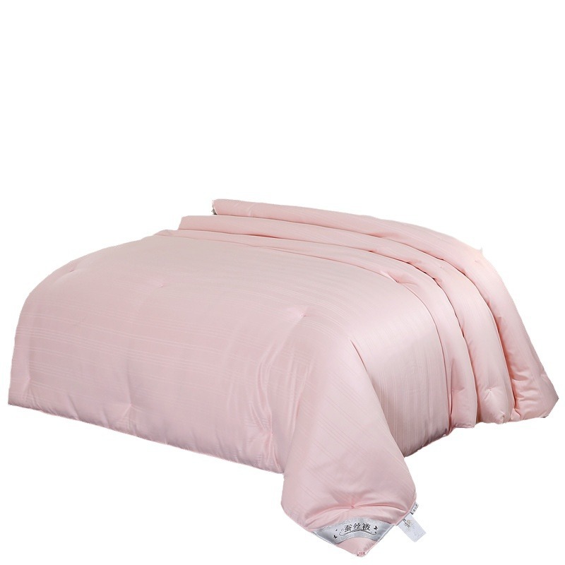 Mercury Home Textiles Handmade Silk Quilt Mulberry Silk Spring and Autumn Quilt Thickened Winter Quilt Warm Autumn and Winter Quilt Two-In-One Mother-In-Law Quilt