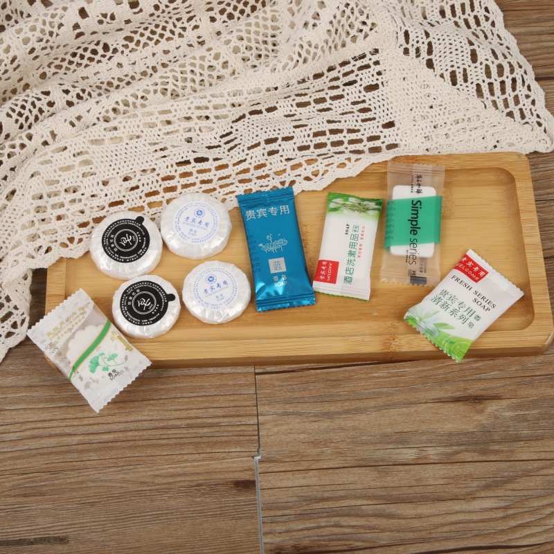 Disposable Soap for Hotel and Hotel Mini Soap Round Soap Portable Toiletries Soap Bag
