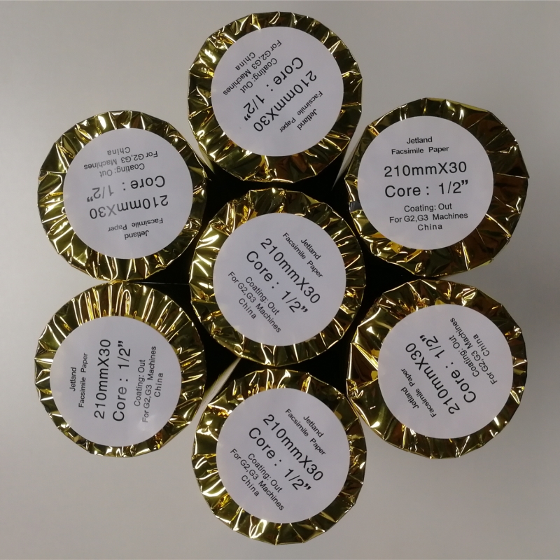 Neutral Fax Paper 210X30 Fax Paper A4 Thermal Fax Paper 210mm*30 10 Rolls Free Shipping