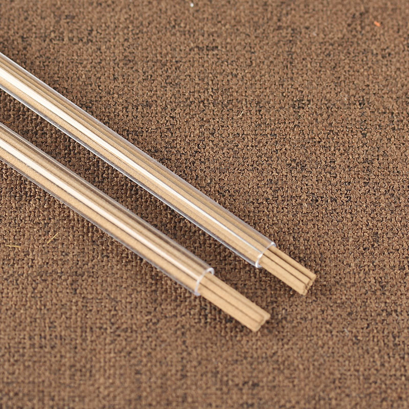 Factory wholesale acrylic line incense Tube 1g 2G trial loading experience small incense tube sandalwood lying incense hose storage tube