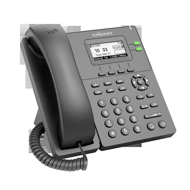 Flying Voice Wireless Ip Phone Recording Sip Phone Landline Wifi Lan Sip