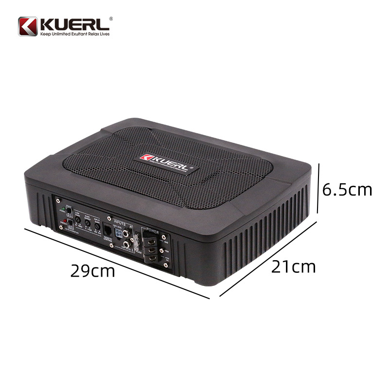 Manufacturer Wholesale Car Audio Modified High-Power Small Steel Cannon 12V Active 6*9inch Car Ultra-Thin Subwoofer