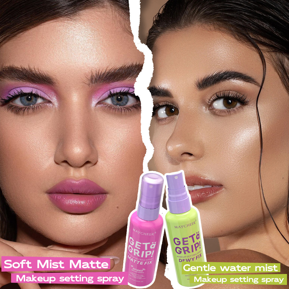 MAYCHEER Fixed Makeup Spray Matte Fog Lightweight Water Mist Oil Control Moisturizing Long-lasting Cross-border Foreign Trade Southeast Asia