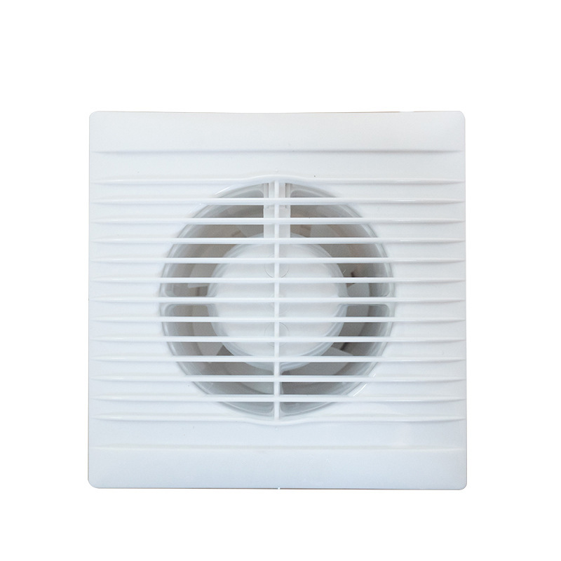 Household square bathroom ventilator exhaust fan bathroom glass window ventilation mute exhaust ventilator wholesale