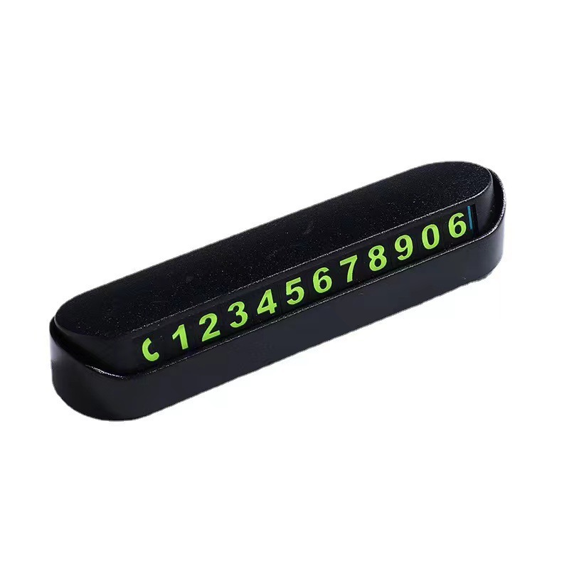 Car temporary parking sign hidden moving car number plate gift printed logo temporary parking number plate wholesale