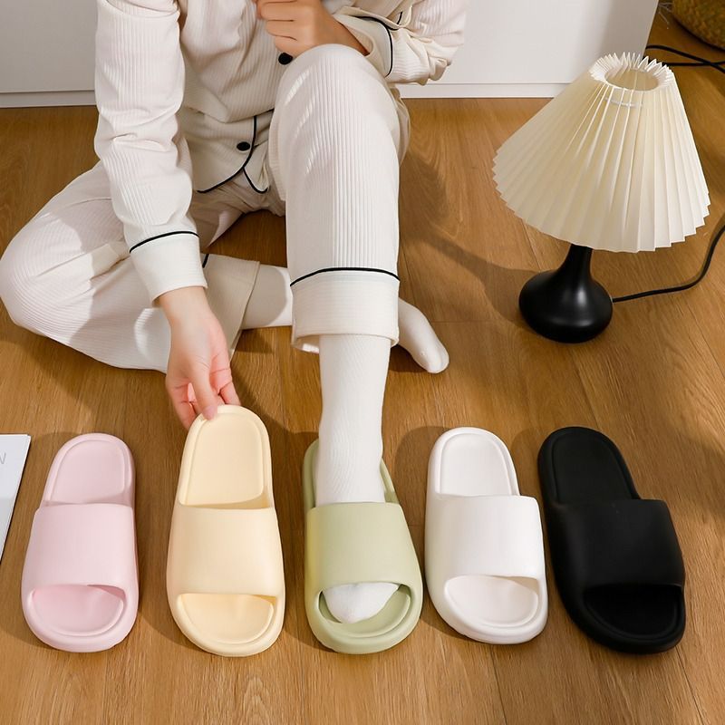 Summer New Style 2025Eva Bathroom Home Slippers for Bathing, Couple Slippers, Indoor Men and Women, Non-Slip Slippers