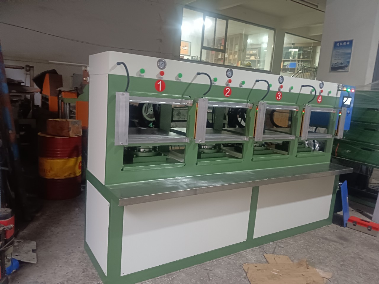 Cold Press Insole Molding Machine Cold Press Shaping Machine Cold Double Mold Shoe Insole Molding Machine Shaping Machinery Equipme