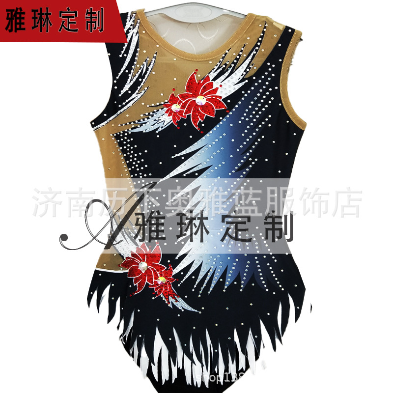 Yalin Artistic Gymnastics Performance Clothing for Girls and Kidsren Admission Professional Gymnastics Clothing Competition Clothing Cheerleading Training 250918