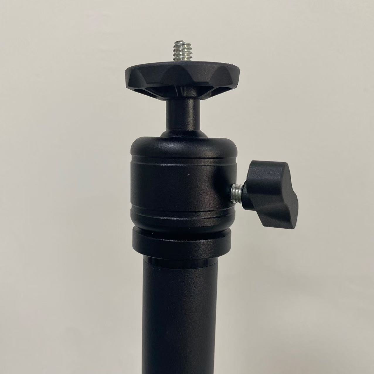 Retractable Desktop Metal Stand, Rotatable Aluminum Alloy Height-Adjustable Projector Floor Stand, No Drilling Required