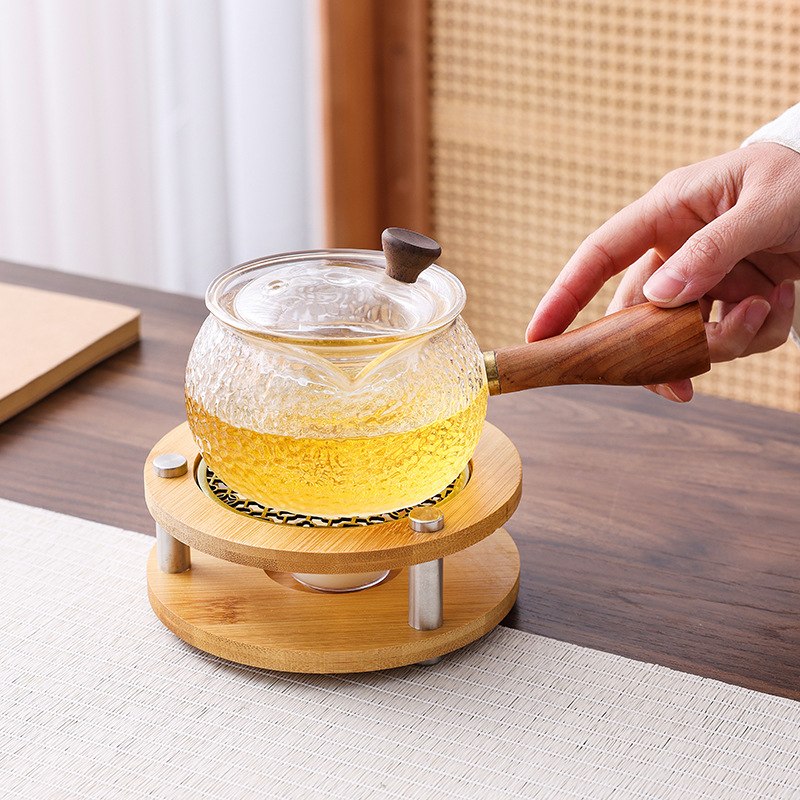 Walnut Tea Candle Warmer Tea Stove Tea Warmer Candle Tea Warmer Tea Stove Tea Warmer Stand Tea Dryer