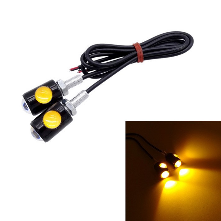 Светодиодный фонарь для номерного знака автомобиля и мотоцикла, двойной свет, высокомощный, винтовой свет, декоративный свет, задний свет, многофункциональный