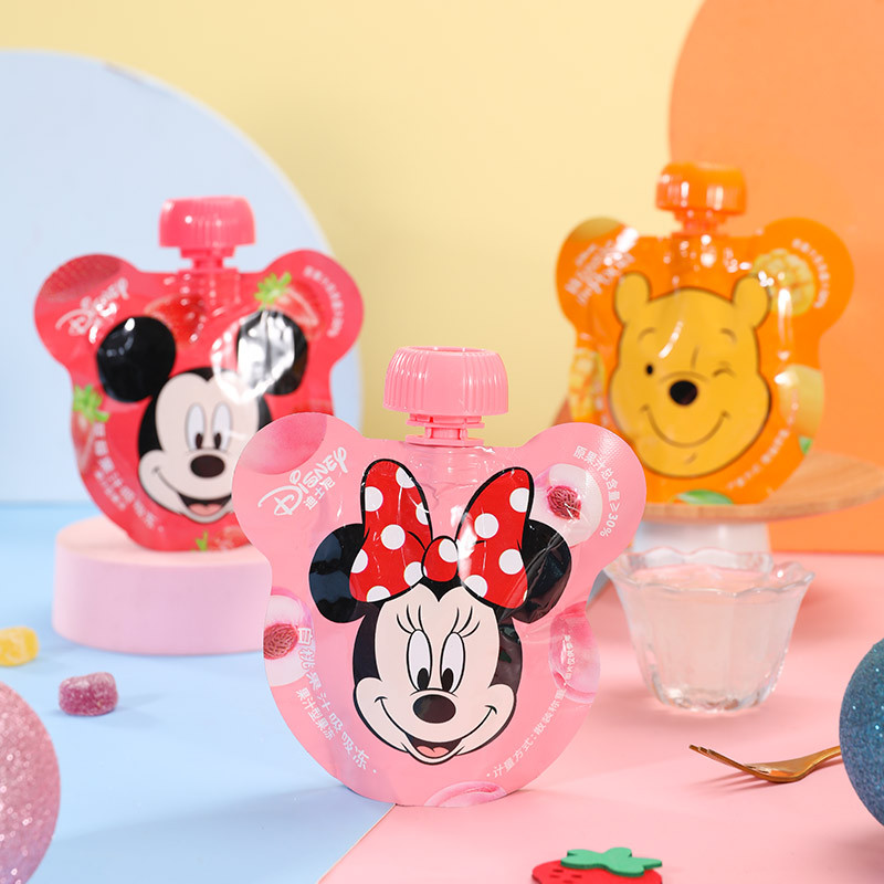 Детские закуски Disney со вкусом белого персика и клубники для свадебных сувениров