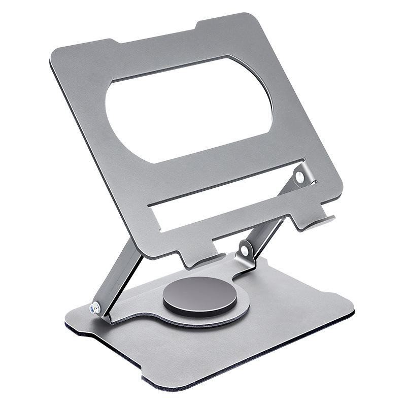 Laptop Stand Bracket Pad Height Cooling Rack Foldable Metal Shelf Rotatable Monitor Lifting Rack