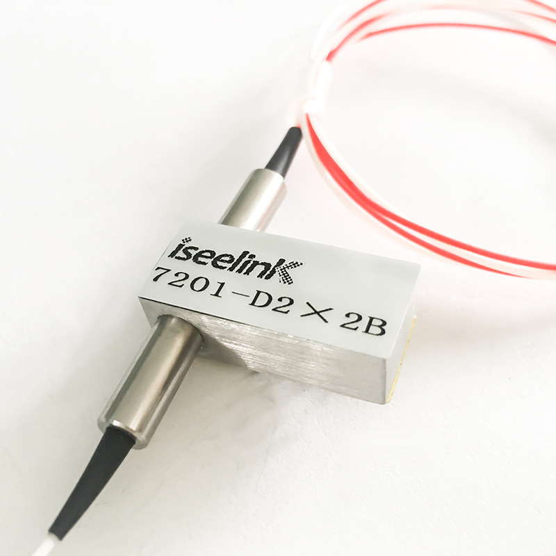 D2×2B Polarization Maintaining Switch Mechanical Optical Path Control Single Multi Mode Non-Locking 1310/1550/850Nm
