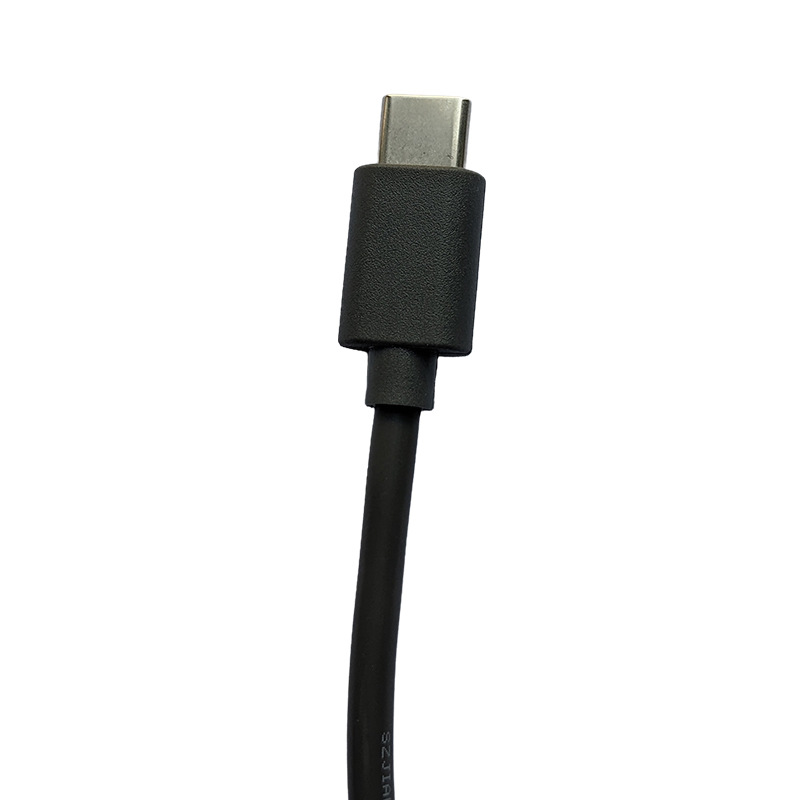 Dc to Type-C Connector Gray Cable Wholesale Cross-Border Minipdtypec Cable Factory Supply Pd Fast Charging