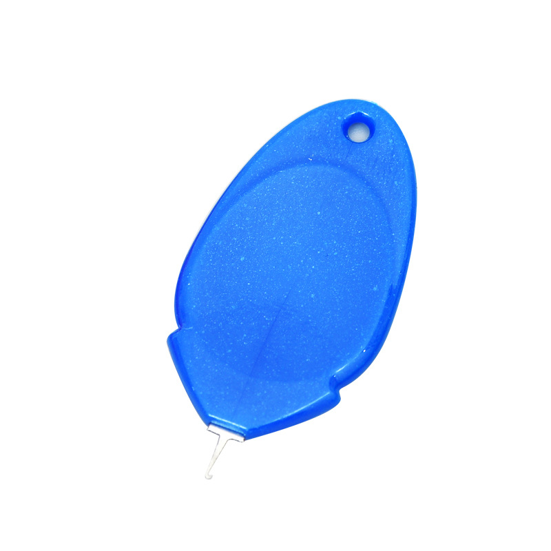 Thumb color needle threader small needle eye guide thread threader plastic thread threader thread guide thread threading tool