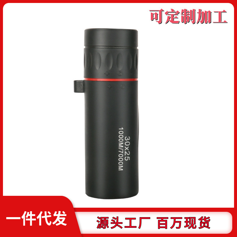 Резиновый монокулярный телескоп высокое разрешение высокомощный уличный мини портативный карманный ночного видения