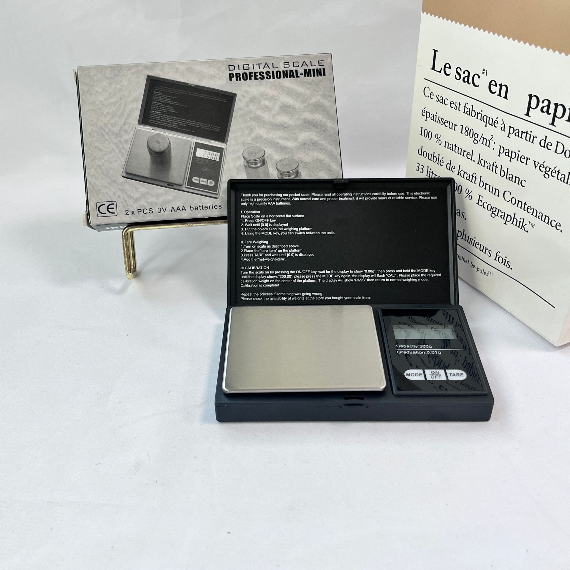 Cross-Border Supply of High-Precision Digital Scales, Mini-Precision 0.01g Gold Jewelry Jewelry Scales, Mini Balance Scales