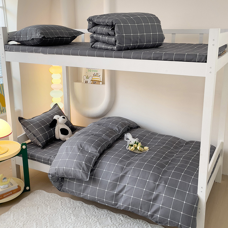 Quilt bedding student three-piece six-piece college student kit dormitory multi-piece school bedding wholesale