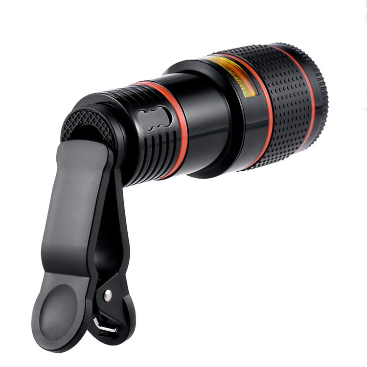12X8X Mobile Phone Telephoto Telescope Lens Hd Photography Focusing External Phonelens Hd Telephoto